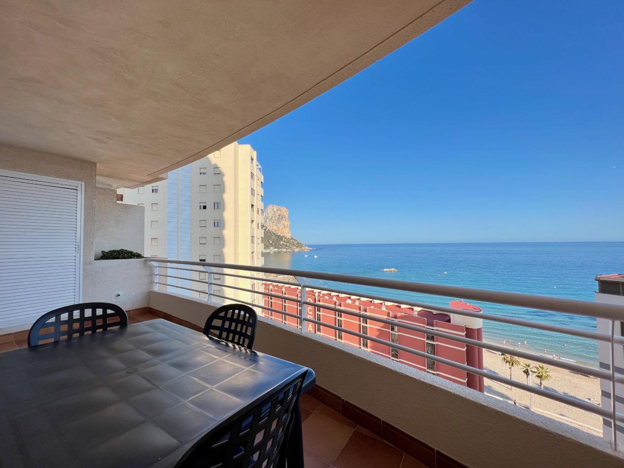 Апартаменты Playa De Oro 10 Con Vistas Increibles Al Mar! Кальпе Экстерьер фото